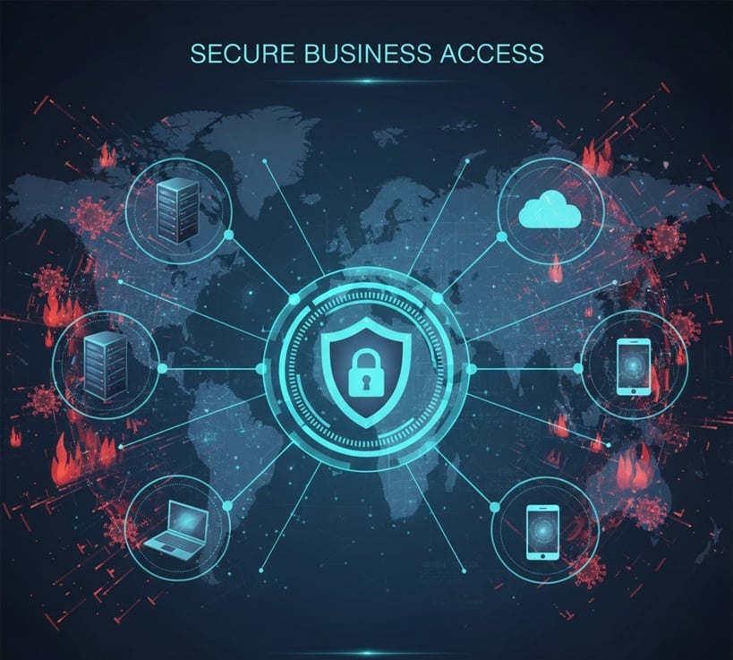 Scopri di più sull'articolo VPN Aziendale: come funziona la sicurezza della rete aziendale