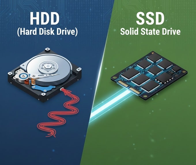 Scopri di più sull'articolo Differenza tra HDD e SSD: quale soluzione di storage scegliere per la tua azienda
